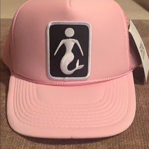 Pink Fin Trucker Hat